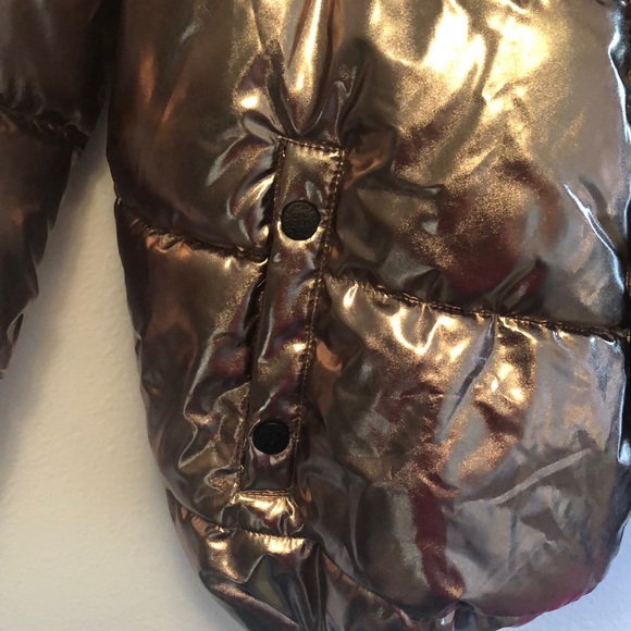 Gold bomber jacket - Picture 2 of 5